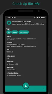 Screenshot 4 for ROOT Custom ROM Manager Pro 6.0.2 Patched