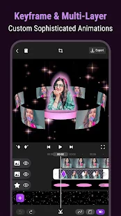 Screenshot 1 for Motion Ninja Pro Video Editor & Animation Maker v2.1.1 APK MOD Pro Unlocked