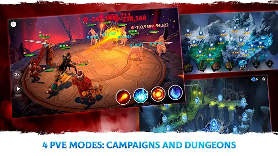 Screenshot 5 for Age of Magic Turn Based Magic RPG & Strategy Game 1.32