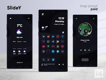 Screenshot 2 for One4KLWP Ultimate Kustom Live Wallpapers 1.7 Patched