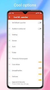 Screenshot 6 for Cool Mi Launcher CC Launcher 2020 for you 2.2 Prime