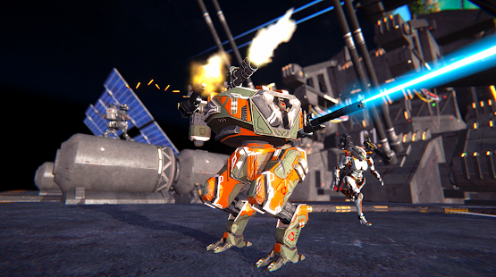 Screenshot 2 for Mech Wars Online Battles v1.424 MOD APK Unlimited Coin/Currency