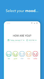 Screenshot 2 for Daylio Diary Journal Mood Tracker v1.42.4 APK MOD Premium Unlocked