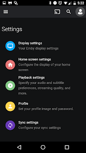 Screenshot 4 for Emby for Android 3.0.64  Unlocked