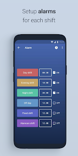 Screenshot 4 for Shift Work Schedule 3.0.1 Ad Free
