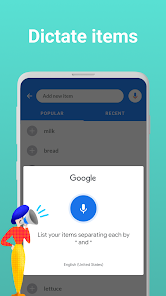 Screenshot 5 for Grocery Shopping List Listonic 8.10.6 MOD APK Premium Unlocked