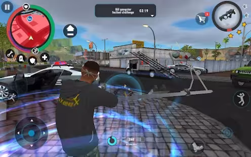 Screenshot 1 for Real Gangster Crime 5.5.2 MOD Unlimited Money