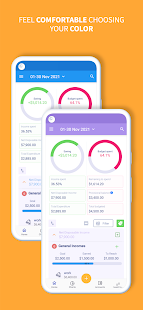 Screenshot 2 for Budget planner Expense tracker Premium 7.4.2 MOD APK Unlocked