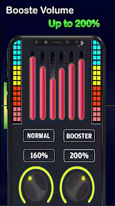 Screenshot 1 for super loud Volume Booster high sound Booster 1.2.2 Ad-Free