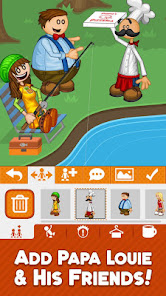 Screenshot 4 for Papa Louie Pals Mod APK 2.1.2 Remove ads Mod speed