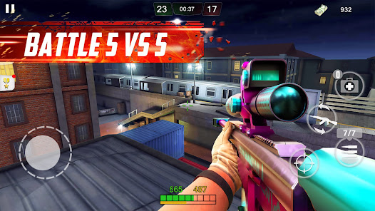 Screenshot 7 for Special Ops Gun Shooting Online FPS War Game 1.83 MOD APK