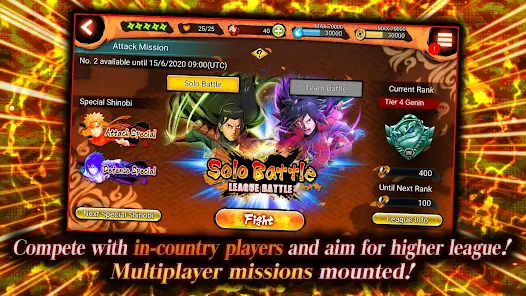Screenshot 7 for NARUTO X BORUTO NINJA VOLTAGE 11.0.0 APK Full
