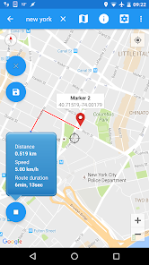 Screenshot 4 for Fake GPS Joystick Routes Go 1.6.1 APK Full Patched