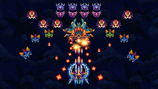 Screenshot 7 for Galaxiga Classic Arcade Game 24.61 MOD APK Unlimited Money