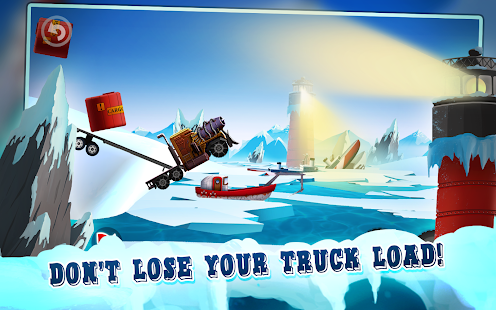 Screenshot 2 for Ice Road Truck Driving Race 3.41 MOD APK