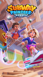 Screenshot 1 for Subway Princess Runner 4.8.3 Mod