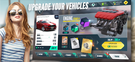 Screenshot 6 for Rebel Racing 25.00.18437 MOD APK Nitro Boost, Dumb AI