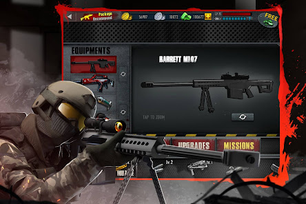 Screenshot 2 for Zombie Frontier 3 2.30 MOD (Unlimited Gold + Coins + Money)