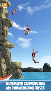 Screenshot 1 for Flip Diving 3.8.20 MOD APK Unlimited Coins