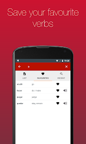 Screenshot 6 for Spanish Verb Conjugator Pro 3.4.2 APK Paid