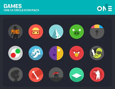 Screenshot 4 for OneUI Circle Icon Pack 3.6 Patched