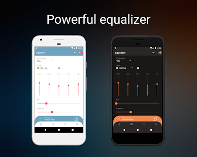 Screenshot 2 for Frolomuse MP3 Player Music Player Equalizer 7.3.2 MOD APK Premium Unlocked