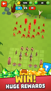Screenshot 3 for Battle Simulator Warfare 1.3.334 MOD APK Money