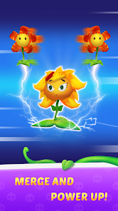 Screenshot 1 for Merge Plants 3D 1.0.18 MOD APK Unlimited Money, No Ads