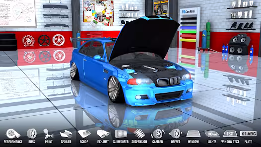 Screenshot 5 for Car Parking 3D Online Drift Mod APK 6.1.1 Unlimited money