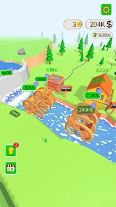 Screenshot 2 for Water Power 1.7.9 MOD APK Unlimited Money, Booster