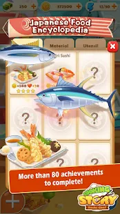 Screenshot 2 for Sushi Master Cooking story 3.8.0 МOD (Unlimited coins + money + energy)