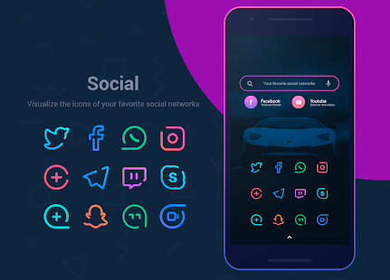 Screenshot 4 for Linebit Icon Pack  07.12.19 Patched