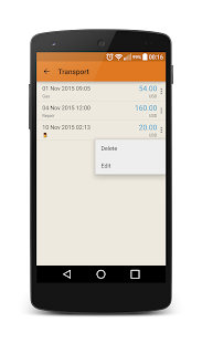 Screenshot 4 for Journal costs Premium 1.19.3