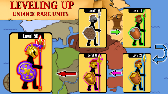 Screenshot 2 for Stickman Battle 2021 Stick Fight War 1.6.13 MOD Unlimited Money