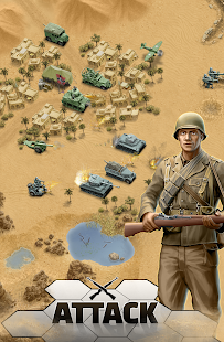 Screenshot 1 for 1943 Deadly Desert  a WW2 Strategy War Game 1.3.0 MOD  (Unlock levels+Bulk currency)