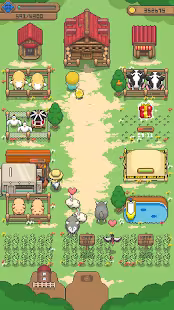 Screenshot 2 for Tiny Pixel Farm Simple Farm Game 1.1.4 MOD APK
