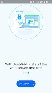 Screenshot 6 for JustVPN Free Unlimited VPN & Proxy 1.1.5 Ad-Free