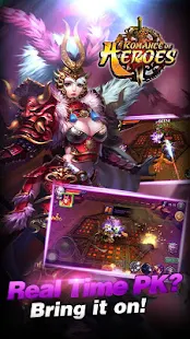 Screenshot 4 for Romance of Heroes Realtime 3v3 330.0 MOD APK