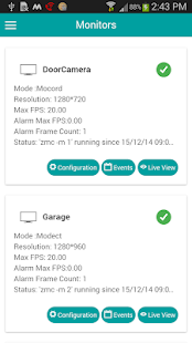 Screenshot 2 for zmNinja pro 1.3.087