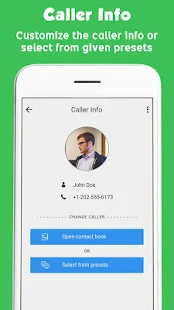 Screenshot 4 for Fake Call Fake incoming phone call Prank 1.1.7 Ads-Free