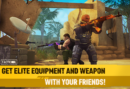 Screenshot 4 for Tacticool 5v5 shooter v1.41.0 MOD APK Free Club Pass