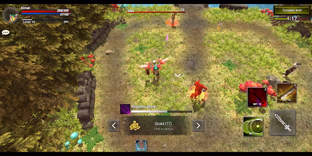 Screenshot 4 for Kongardion RPG Hack Slash Action Adventure Online 0.7.0.5 MOD APK God mode