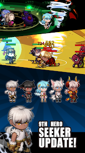 Screenshot 1 for Infinity Heroes Idle RPG 2.5.5 MOD (God Mode + One Hit Kill)