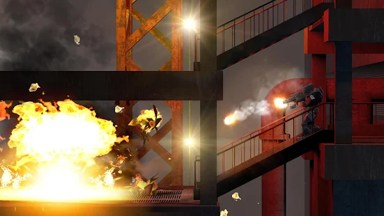 Screenshot 4 for Metal Ranger Classic Platformer Shooter Game 1.27 MOD APK