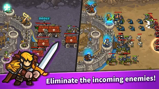 Screenshot 2 for Idle Kingdom Defense 1.1.22 MOD APK Unlimited Money