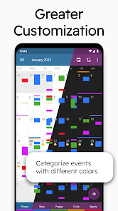 Screenshot 4 for Business Calendar 2 2.30.1 [Mod Lite]