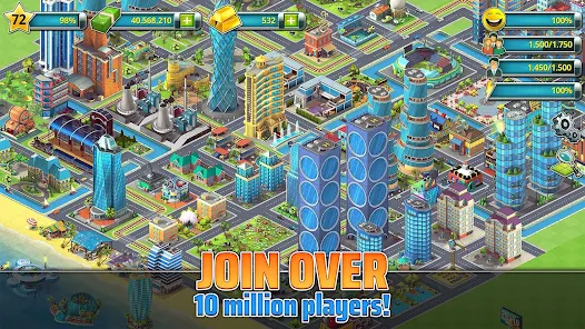 Screenshot 5 for Town Building Tropic Ci 1.6.2 MOD APK Unlimited Money Gold