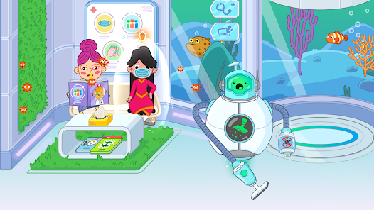 Screenshot 6 for Pepi Hospital 2 Flu Clinic 1.1.2 MOD APK Unlocked All Content